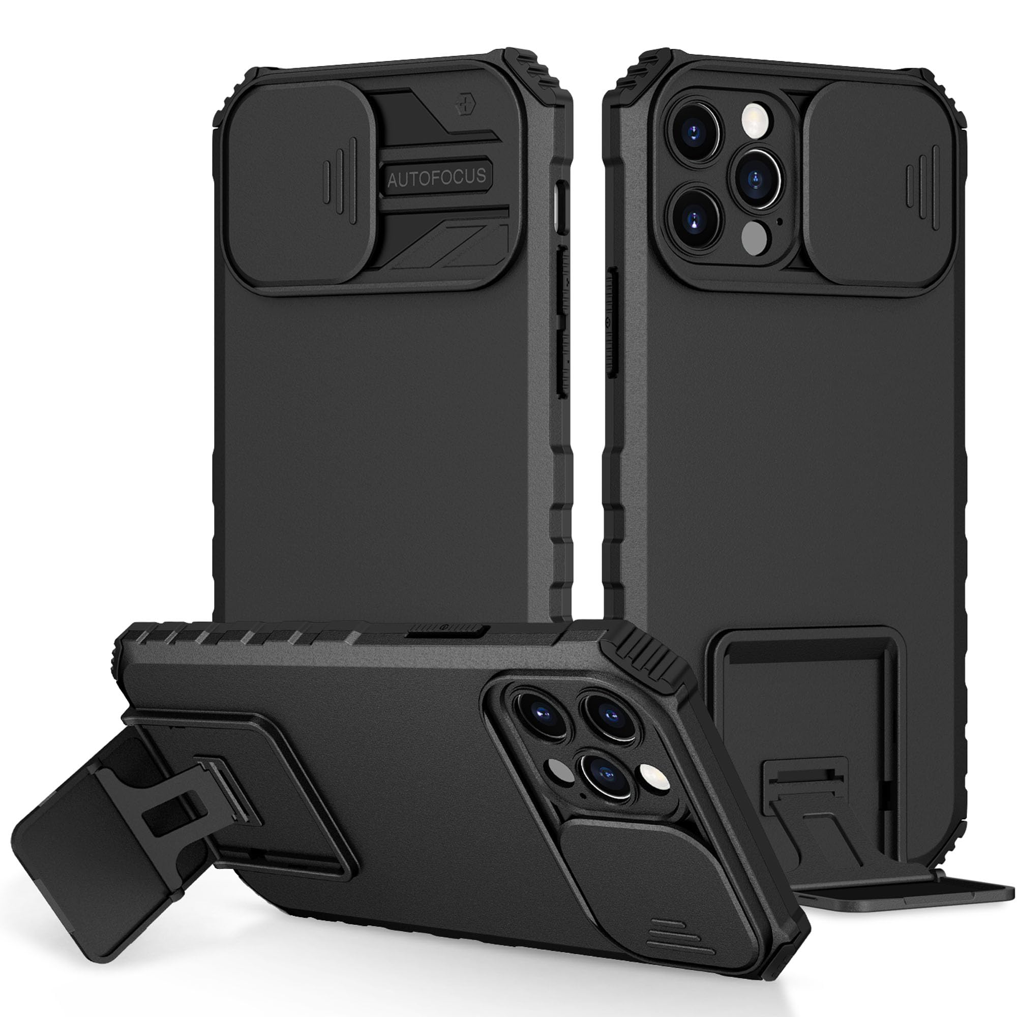 YmhxcY Custodia per iPhone 11 Pro Max, con supporto per obiettivo