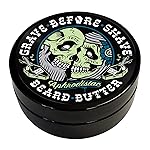 Grave Before Shave Leather/Cedar-wood scent Beard Conditioning Butter 4 oz.