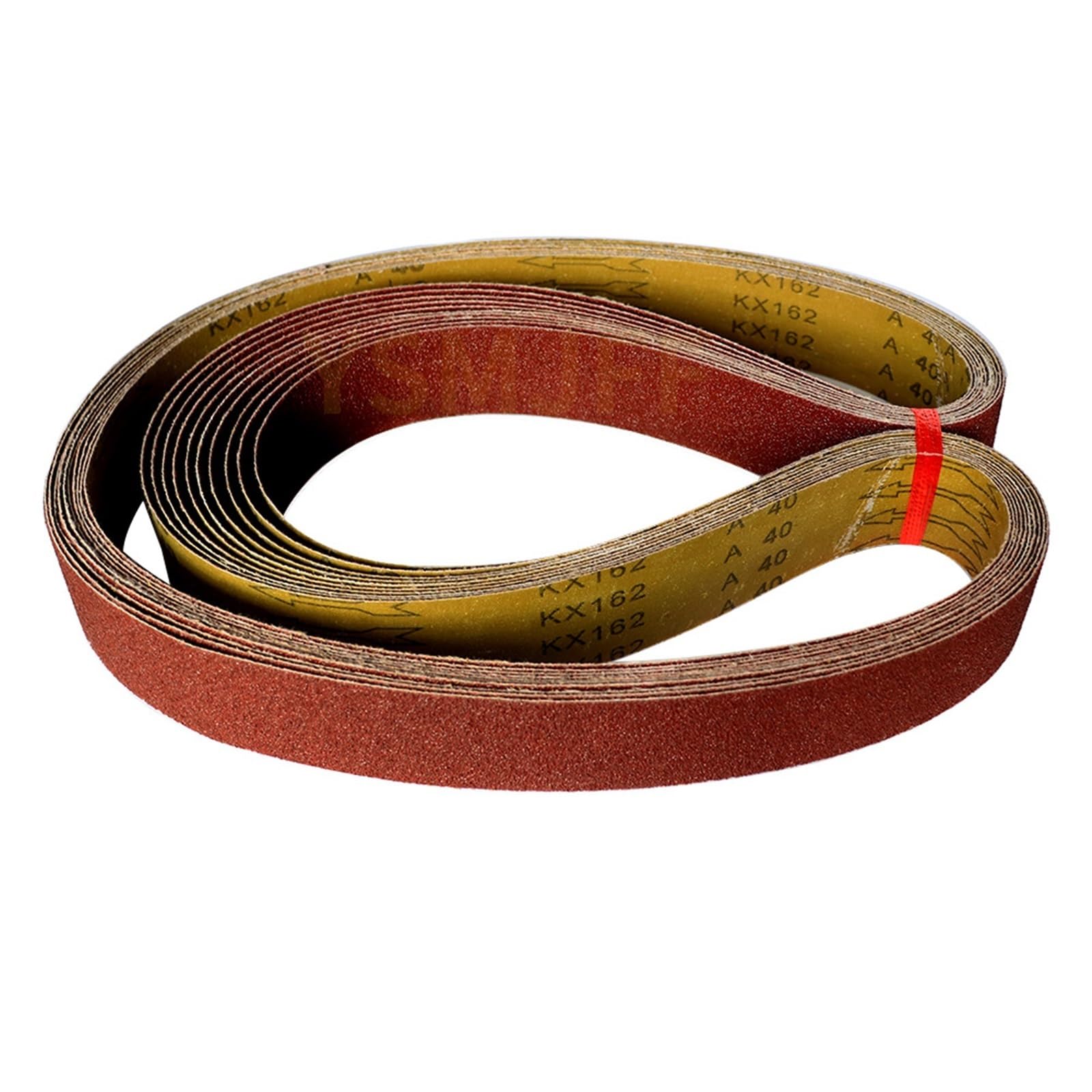 Pasy szlifierskie, Taśma szlifierska 5 szt. 50 mm x 1800 mm, ziarno 40-1000 Tlenek glinu do szlifowania drewna i metalu(5pcs 150 Grit)