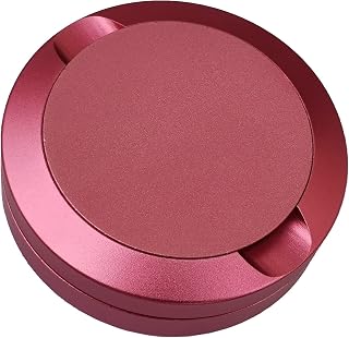 Snus Cans Aluminum Pink Color 3 Layers Snuffbox CNC Metal for Snus Packaging (Pink)