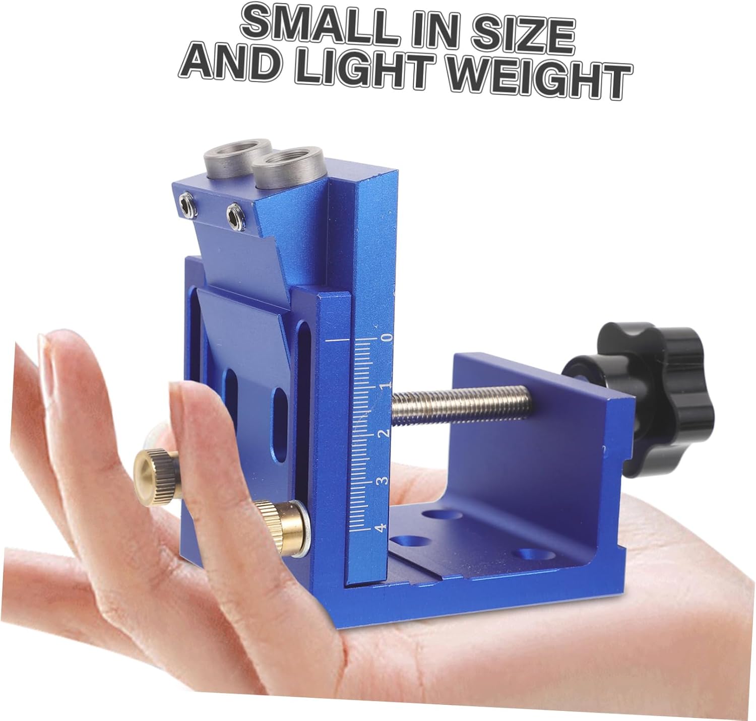 TEHAUX Woodworking Tool Set 1 Set Dowel Hole 15-degree Angle for Precise Drilling for Diy and Professionals Random