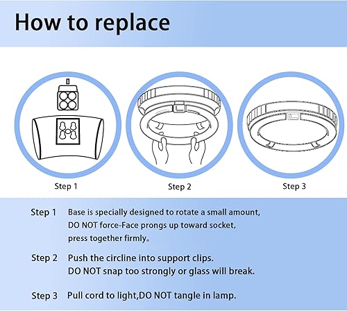 Miniatura 5 de Bombilla de repuesto F552D830 para bombilla G E General Electric 40184, bombilla fluorescente 2D de 55 vatios, base GRY10Q-3 de 4 pines, 3000 K