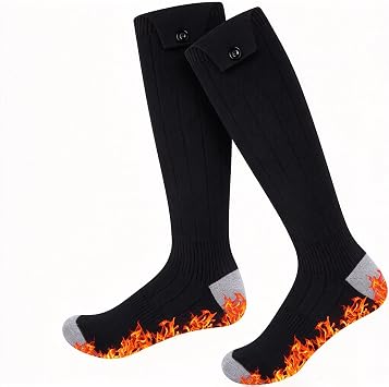 Heated Socks for Men Women Rechargeable Washable