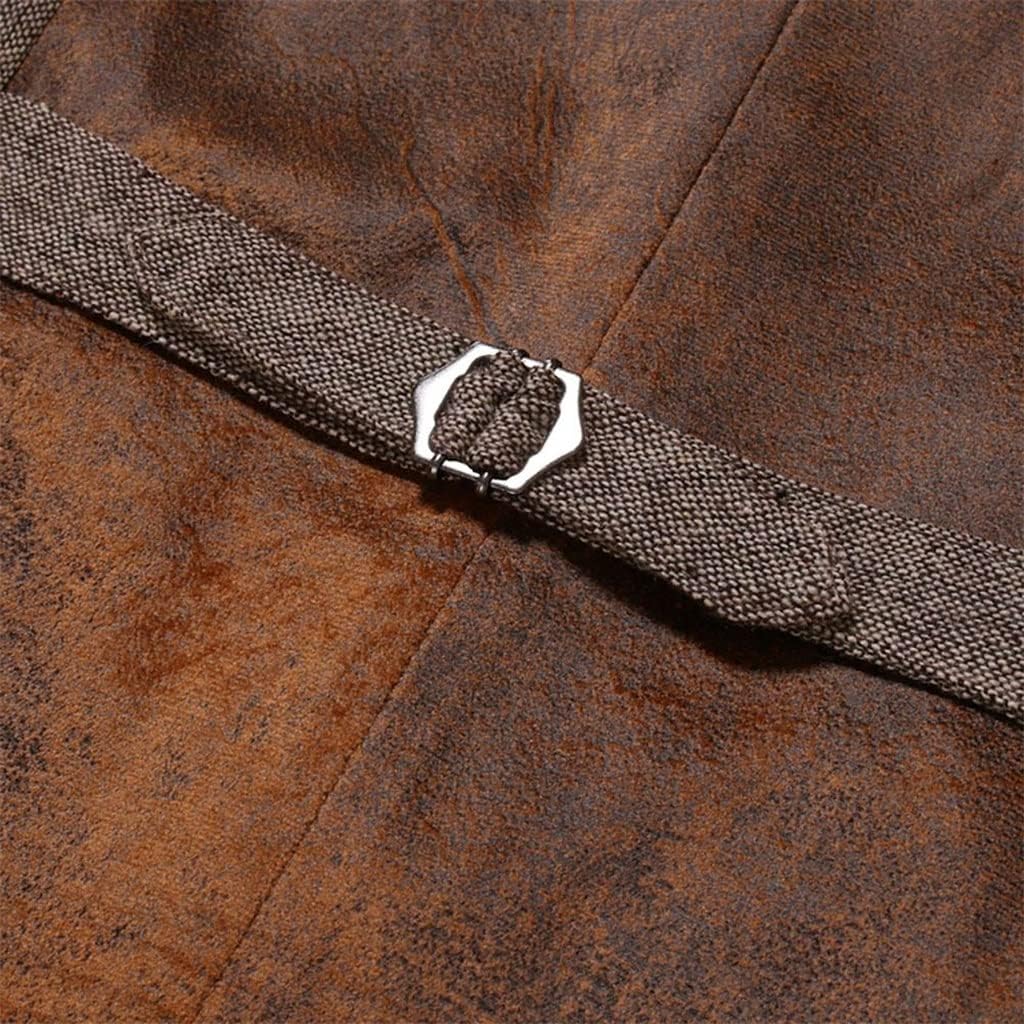 Men's Suit Vest Boutique Vintage Men Buttons Slim Business Wedding Groomsmen Waistcoat