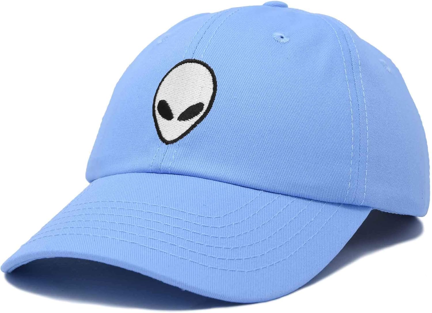 DALIX Alien Head Baseball Cap Mens and Womens Hat
