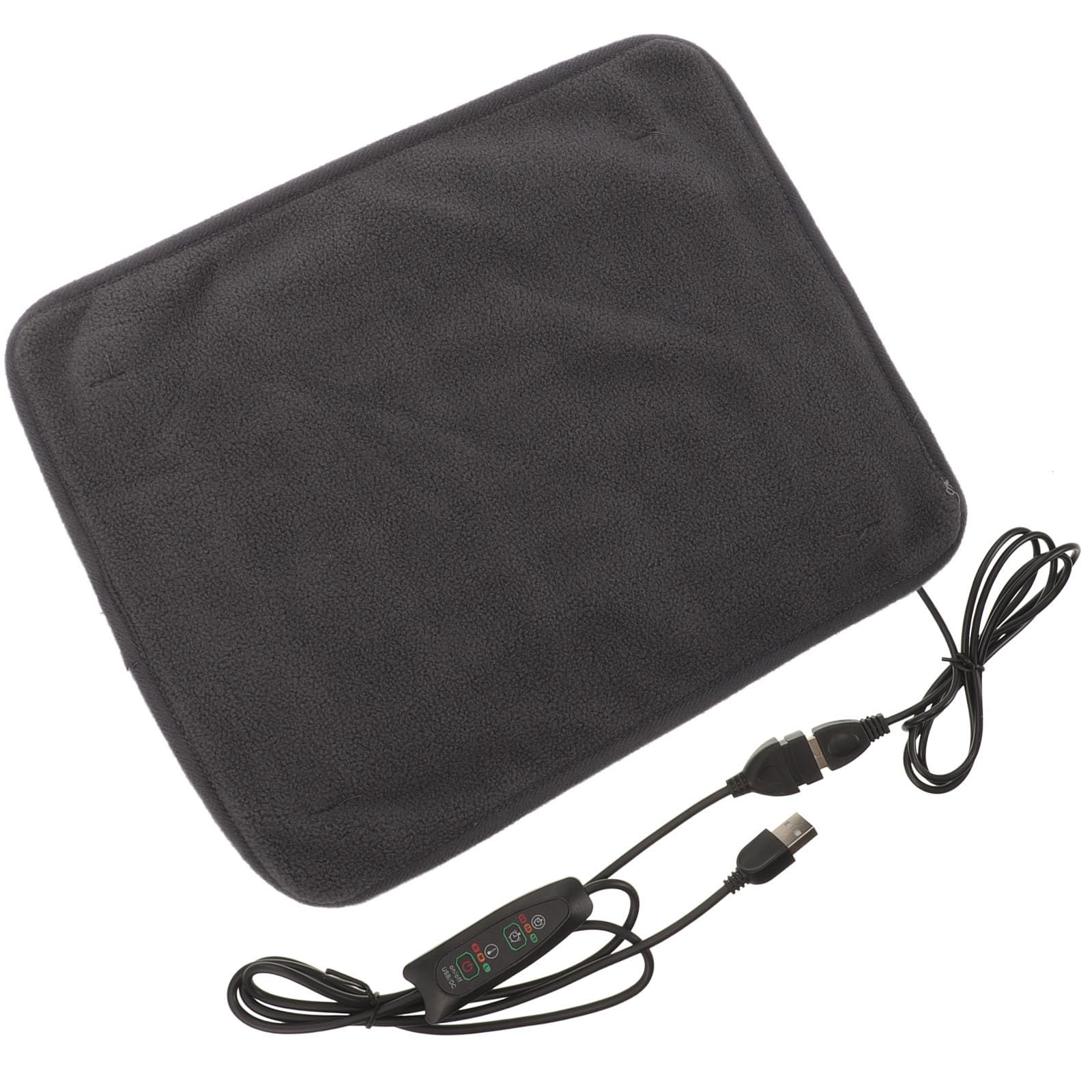 USB Beheiztes Hunde Heizkissen aus Polyester mit Selbstwärmender Funktion und Maschinenwaschbarer Wärmematte für Haustiere im Innenbereich