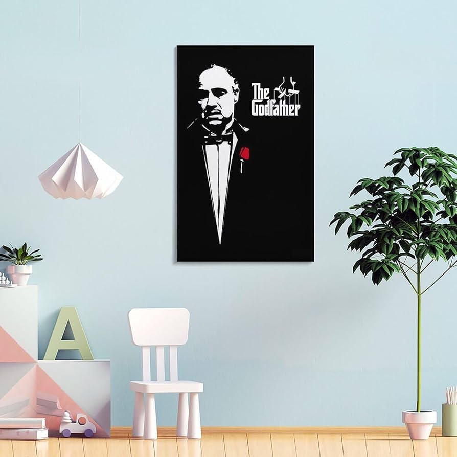 ゴッドファーザー 額縁 インテリア 印刷 Amazon.co.jp: ゴッドファーザー The Godfather 映画 黑白 印刷