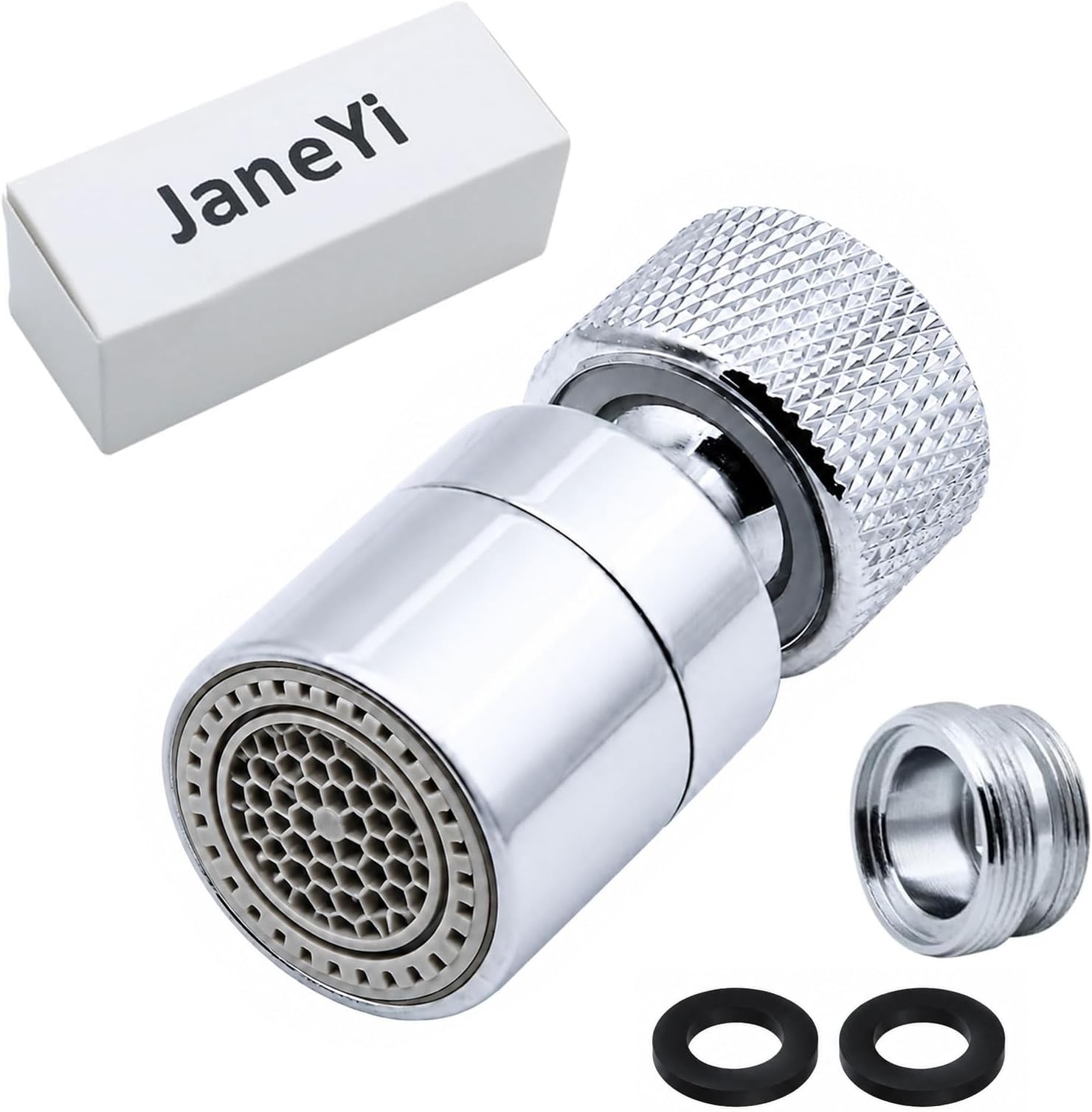 Kitchen Tap Aerator 360° Swivel Adjustable 2 Modes Water Saving Brass Tap