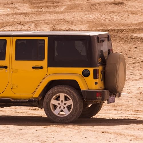 Miniatura 5 de DATOU BOSS Cubierta de tapa de gas para Jeep Wrangler 2018-2021JL Llenadora de combustible Accesorios exteriores Cubierta de tapa de tanque de