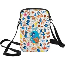 WZMPA Fish Crossbody Bag Fish Movie Gift Ocean Fish Adventure Shoulder Bag Cartoon Movie Merchandise