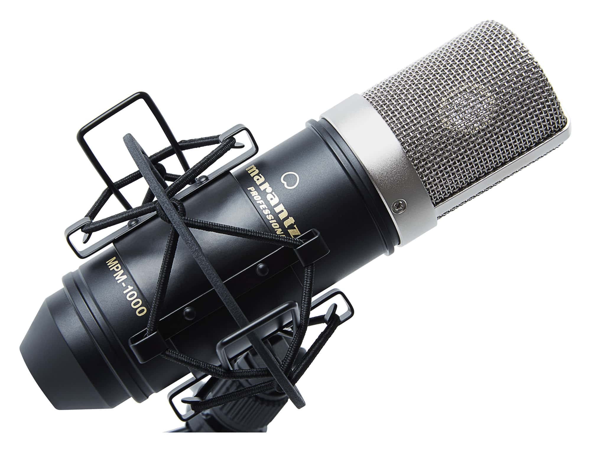 Marantz Professional MPM1000 - XLR Kondensatormikrofon mit Pop 