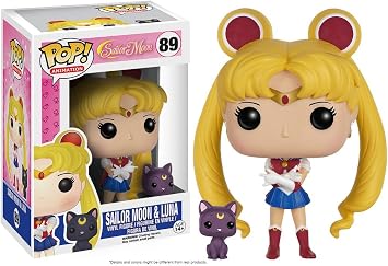 Funko POP أنيمي بحار القمر مع لونا العمل الشكل