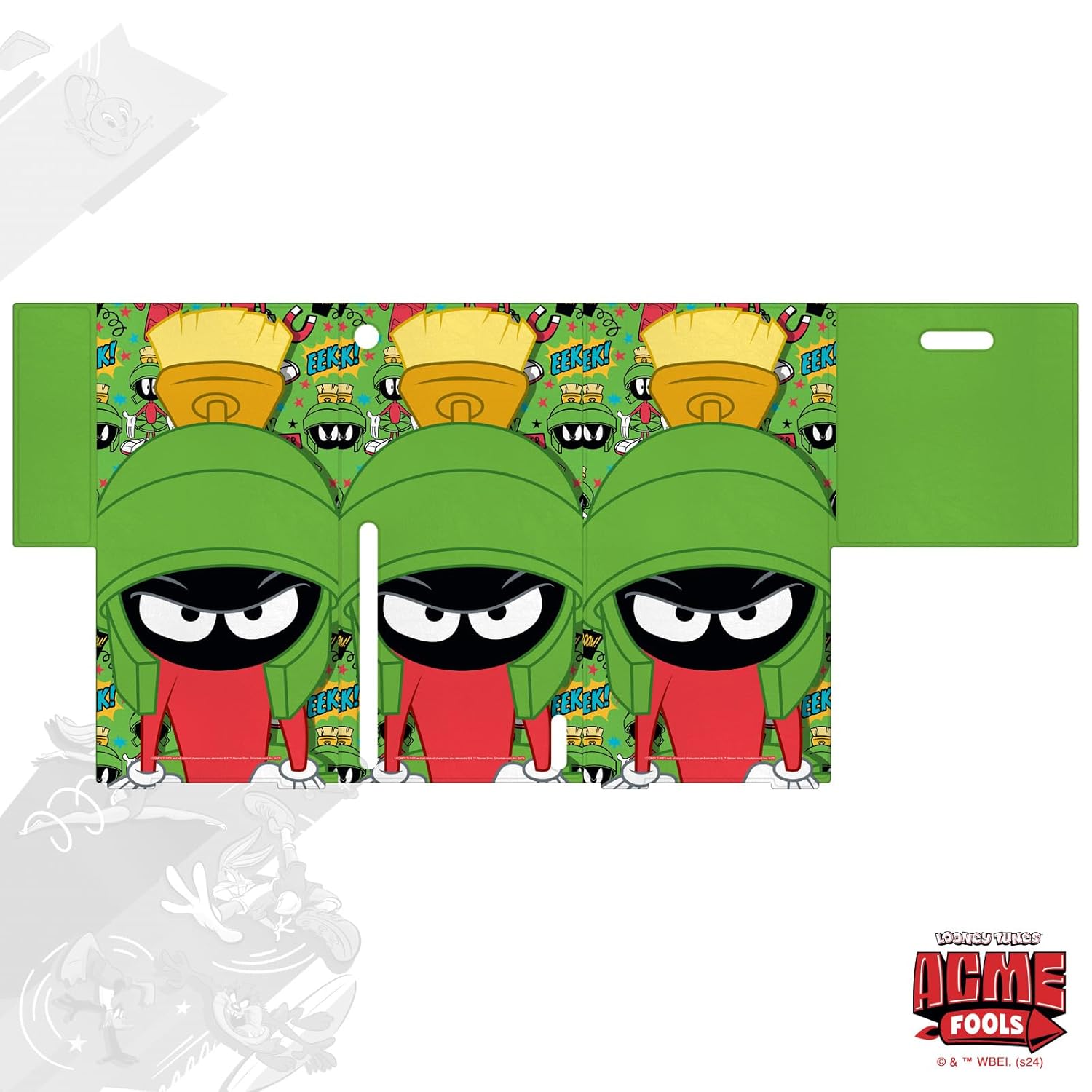Head Case Designs Officially Licensed Looney Tunes Marvin The Martian Graphics and Characters Game Console Wrap and Game Controller Skin Bundle Compatible With Xbox Series X