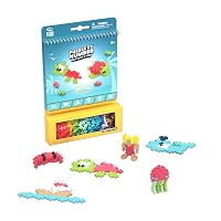 PLUS PLUS - Blocco attività per Bambini, 125 Pezzi