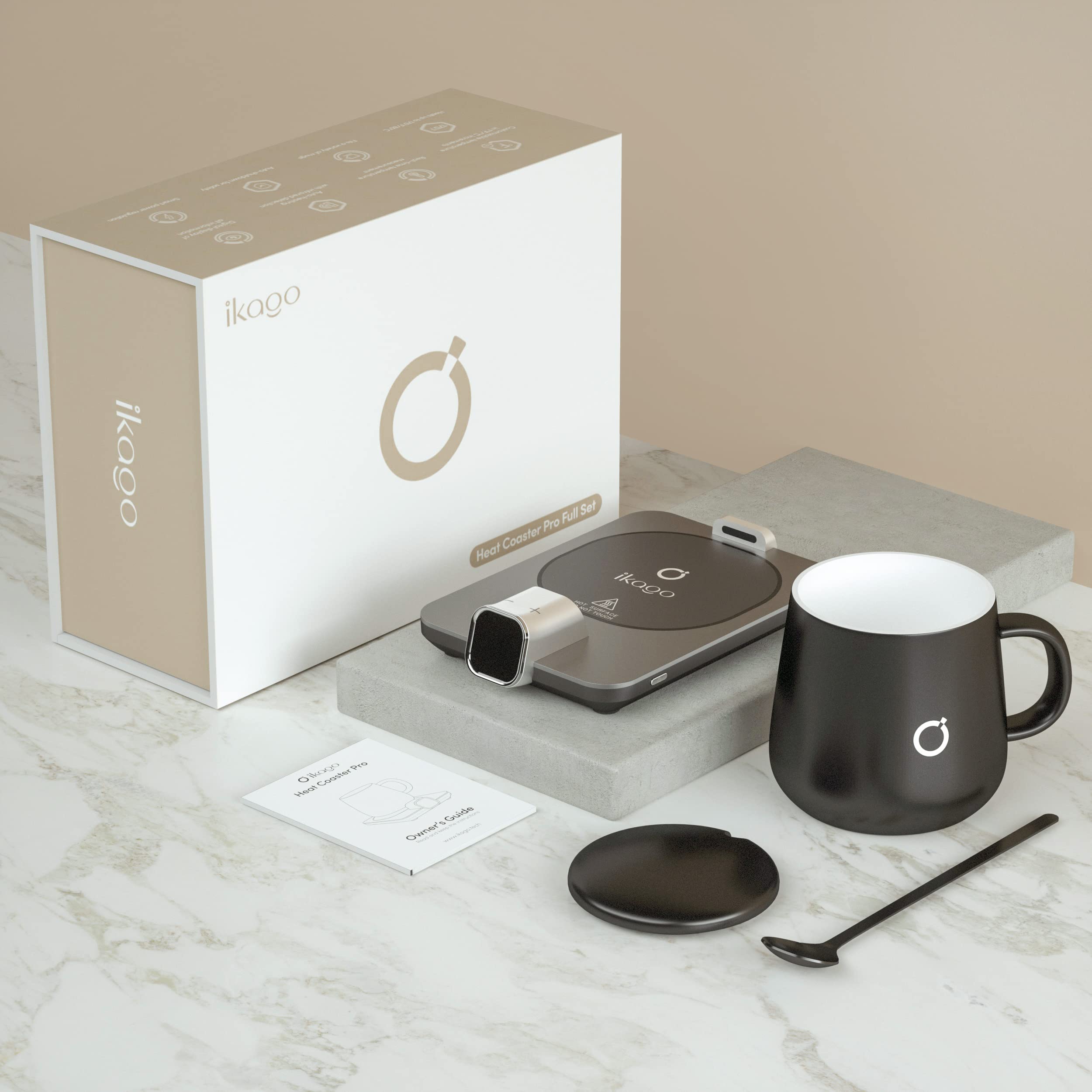 Chauffe-tasse, tasses à café, tasses, chauffe-tasse 55 °C, température constante, affichage numérique, bouton tactile, chauffe-café pour bureau pour tasse en acier inoxydable (vert Chauffe-tasse, tasses à café, tasses, chauffe-tasse 55 °C, température constante, affichage numérique, bouton tactile, chauffe-café pour bureau pour tasse en acier inoxydable (vert