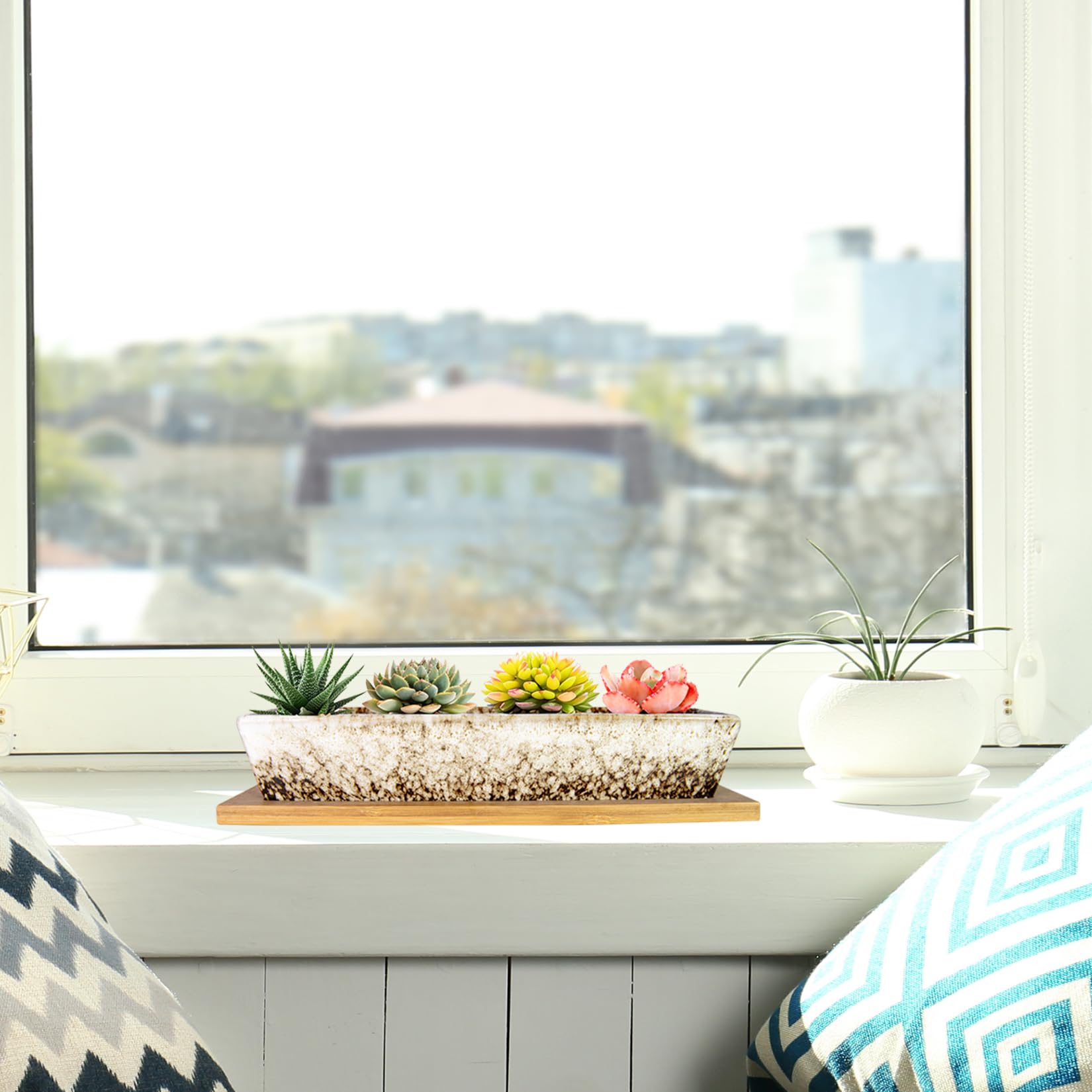 PIANTE FINTE ORCHIDEA Farfalla Artificiale Bonsai In Vaso Decorazione Fiore EUR 9,03 - IT - Foto 10