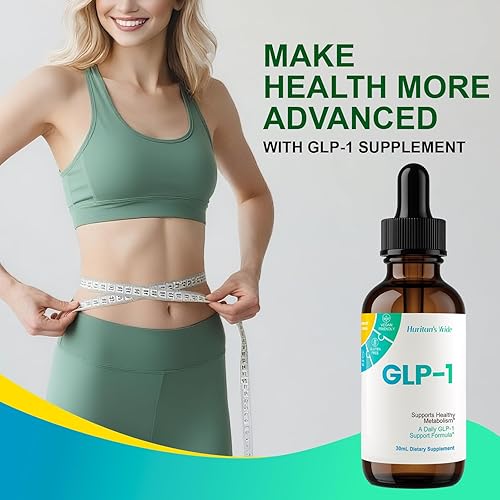 Miniatura 3 de Huritan's Vride GLP-1 Drops, Suplemento GLP-1 prémium para hombres y mujeres, fórmula 9 en 1 con berberina, canela y bromelina, apoyo diario para el