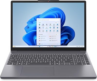 Lenovo IdeaPad Slim 3 Gen 10 | 15.3 inch WUXGA Laptop | AMD Ryzen 7 7735HS | AMD Radeon 680M Graphics | 16 GB RAM | 512 GB SSD | USB-C | Wi-Fi 6 | Windows 11 Home | Non-backlit Keyboard | Luna Grey