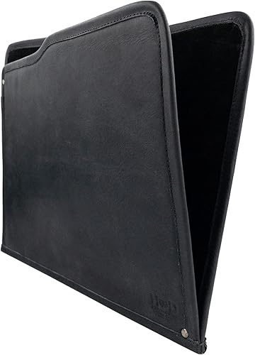 Miniatura 3 de Hide & Drink, Carpeta rústica Manila para documentos, artículos esenciales de oficina y trabajo, estuche profesional, cuero de grano completo, hecho