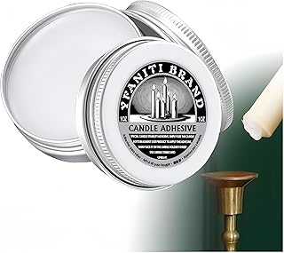 Candle Adhesive Taper Candle Glue Candle Adhesive Grip for Secure Candle Hold Candle Accessories 1oz