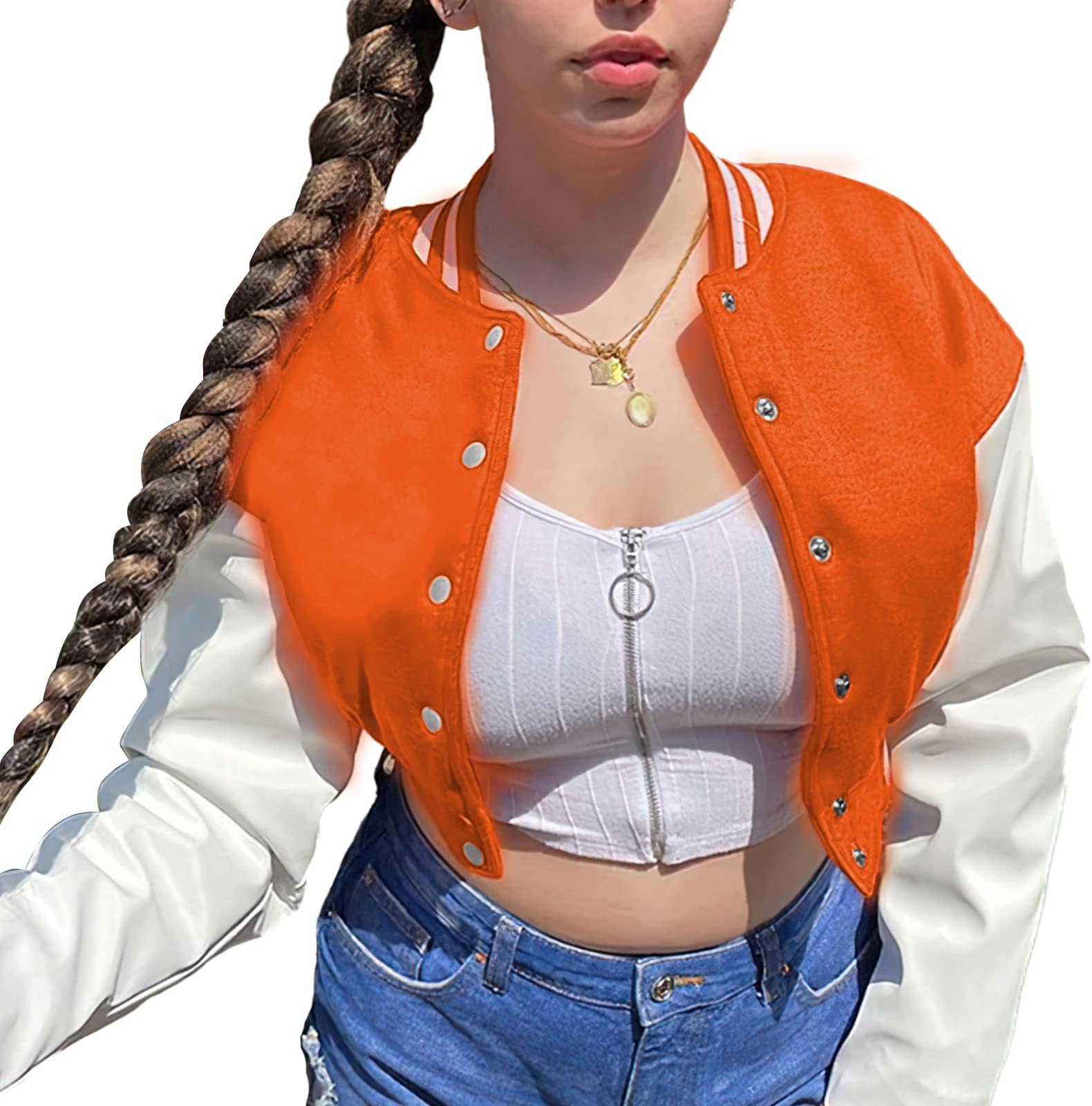 orange adidas bomber jacket