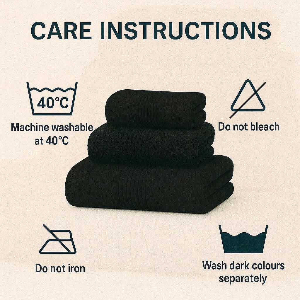 Diamond Tex Premium Extra Large Bath Sheet jumbo towels (90x150 cm-600 GSM) 100% Egyptian Cotton towels bath sheet - Image 6