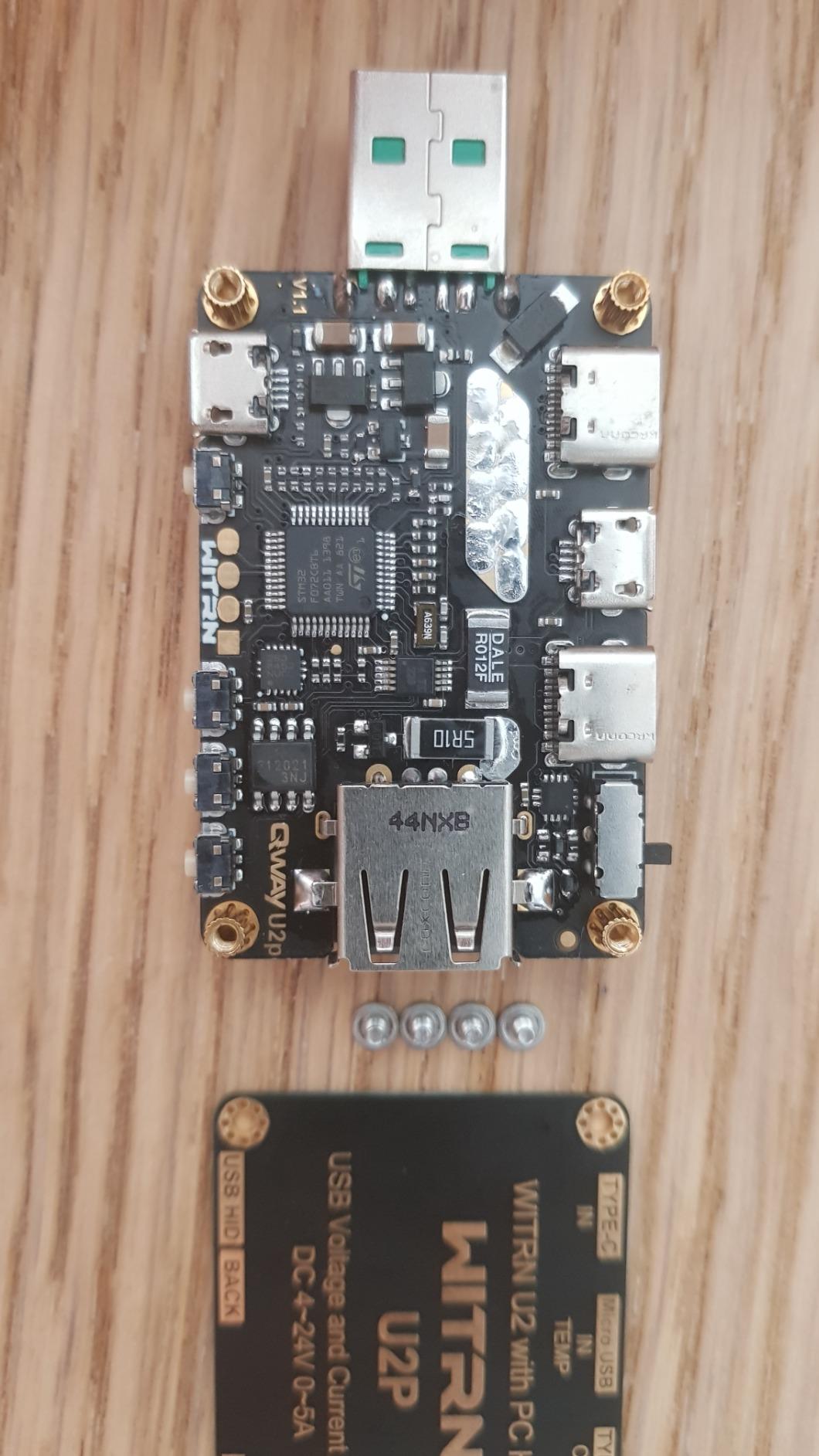 Testeur USB-C Digital - Mesure Tension, Courant, Puissance, Avec Bluetooth