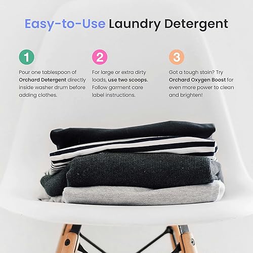Miniatura 7 de Orchard - Detergente en polvo para limpieza profunda natural para pieles sensibles (cítricos)