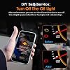 Vgate iCar2 BLE 4.0 OBD2 Bluetooth Adapter ELM327 Scanner Vehicle Diagnostic Tools Motor System Diagnostic Tools for Android / iOS (Black / Orange)