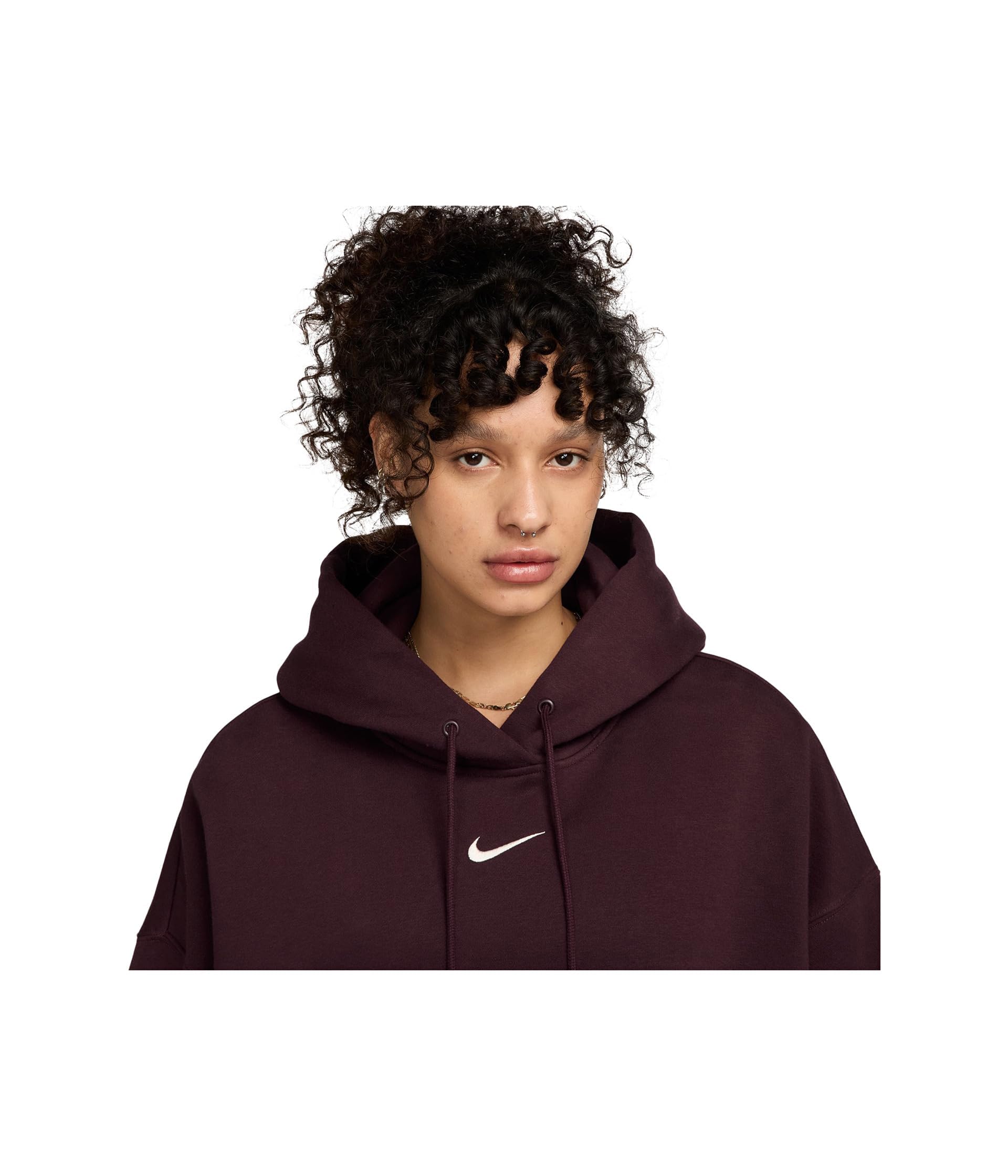 Nike Damen Nike Sportswear Phoenix Fleece Überextragroßer Hoodie für Damen Hooded Long Sleeve Top (1er Pack)