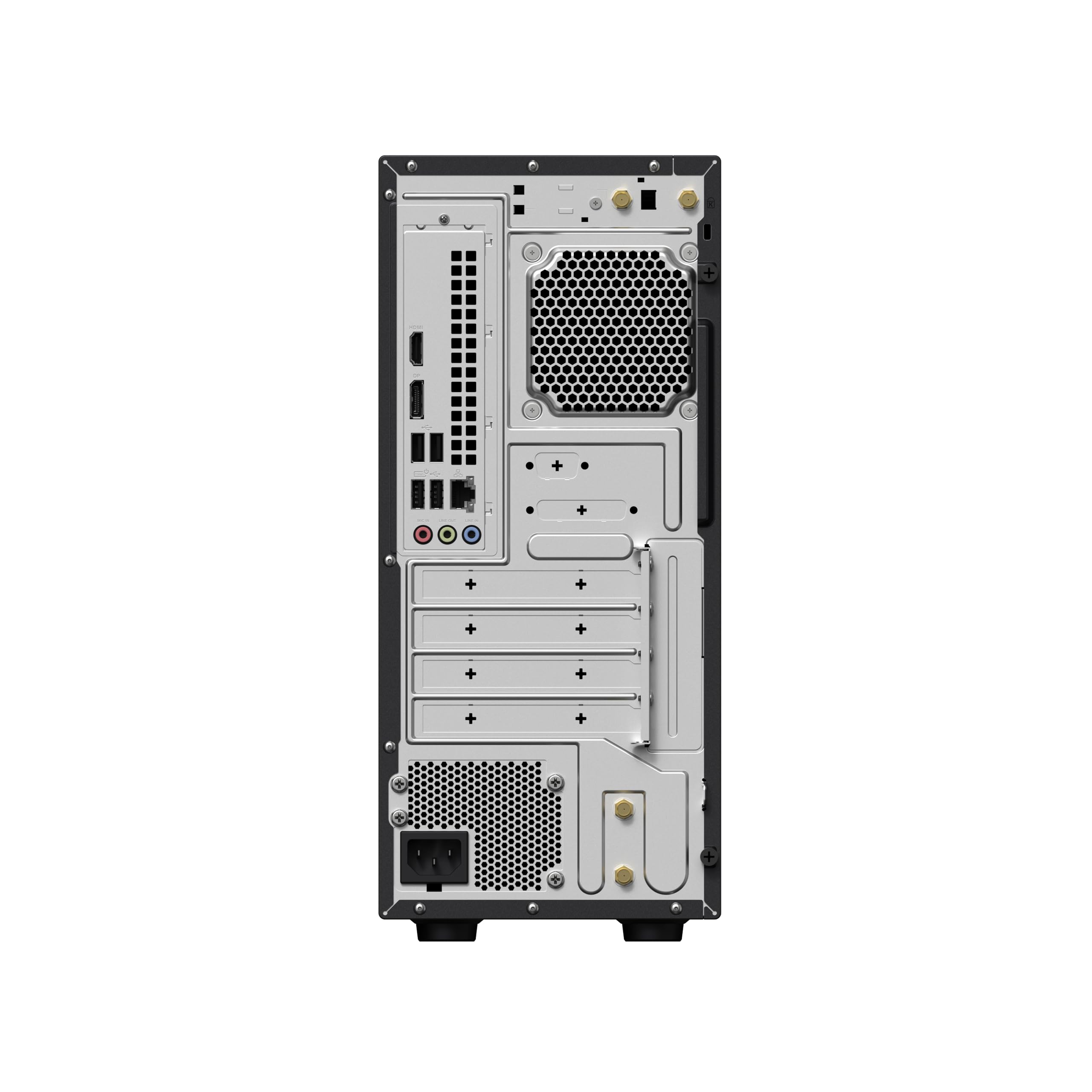 ASUS Desktop Mini Tower V500MV#B0DPNDQ4RP,Processore Intel Core 13esima gen i5-13420H, RAM 16GB, 512GB SSD, Windows 11 Home, Mouse e tastiera inclusi, Grigio
