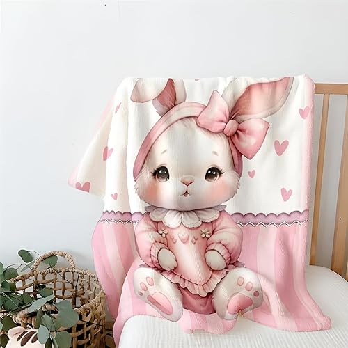 Miniatura 109 de Manta de bebé personalizada para niñas, manta de bebé personalizada con nombre, súper suave, mantas personalizadas con nombre para niños, mantas