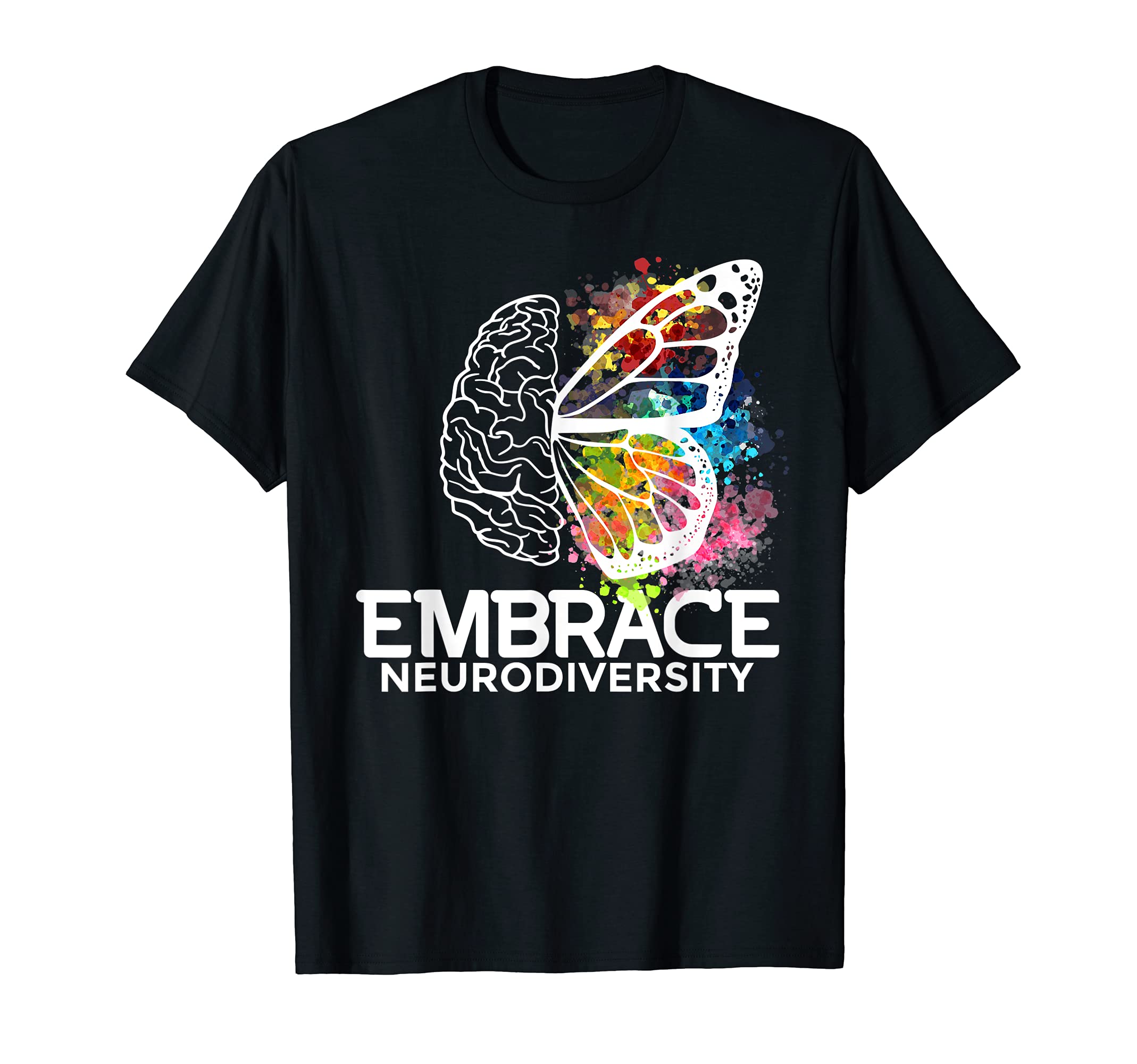 Embrace Neurodiversity - adhd awareness T-ShirtOEKO-TEX STANDARD 100