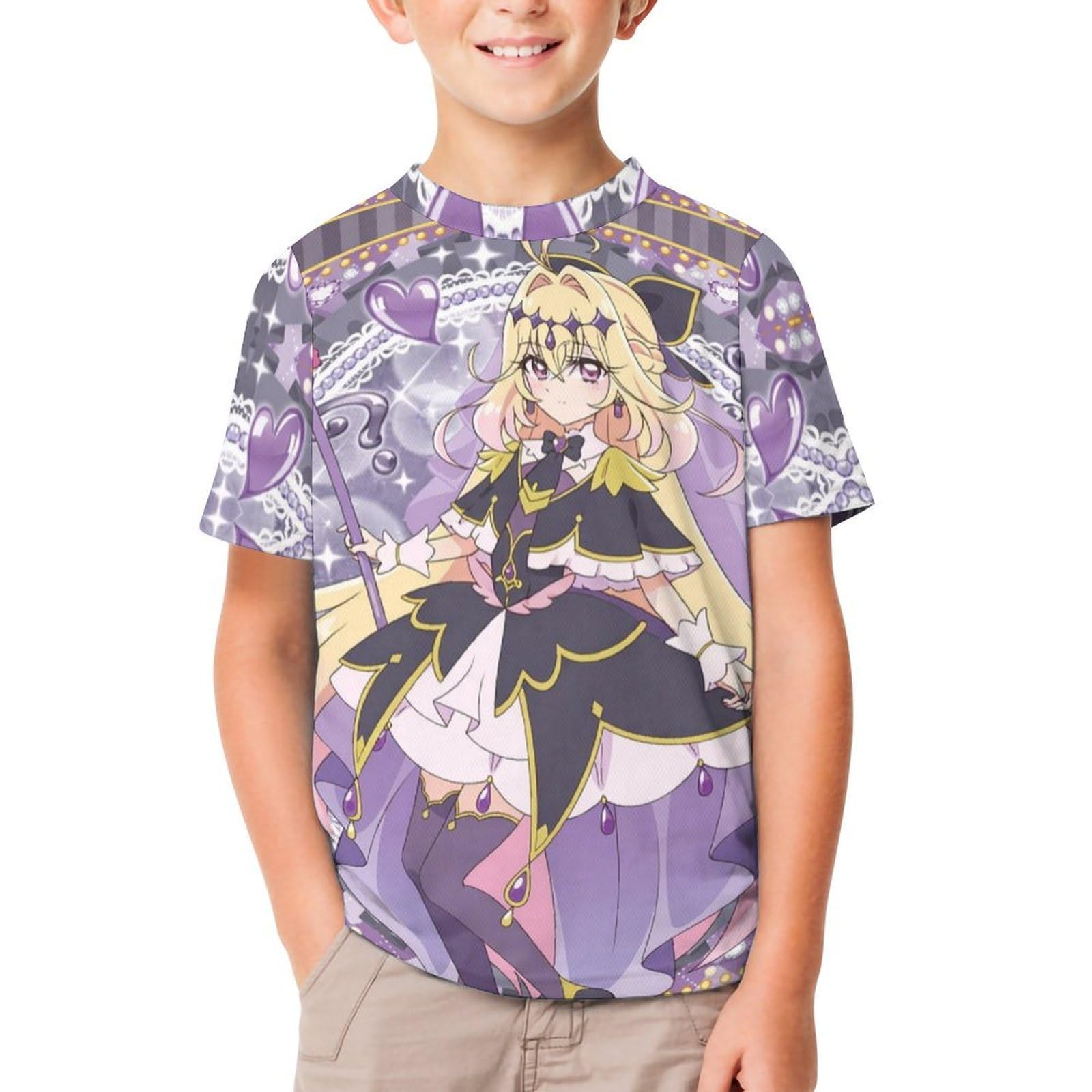 Amazon.co.jp: 名探偵プリキュア！キュアアルカナ・シャドウ半袖 子供
