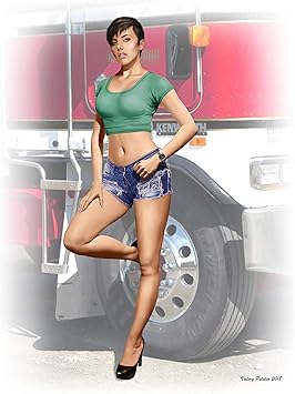 Master Box 24061 "Looking for A Long HAUL Partner, Mindy 1/24 Scale Model KIT
