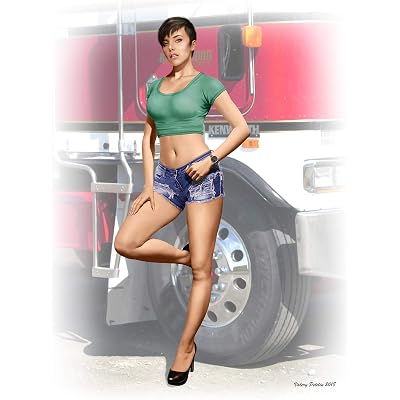 Master Box 24061 "Looking for A Long HAUL Partner, Mindy 1/24 Scale Model KIT