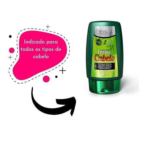 Miniatura 3 de Forever Liss - Linha Cresce Cabelo - Dejar En 5 em 1 140 Gr - (Crece la colección del pelo - Dejar en 5 en 1 neto 4.93 Oz)