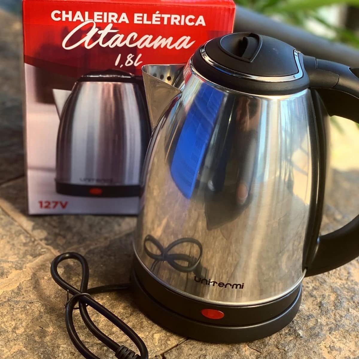 Chaleira Elétrica Jarra Unitermi Atacama 1.8 Lts 110v