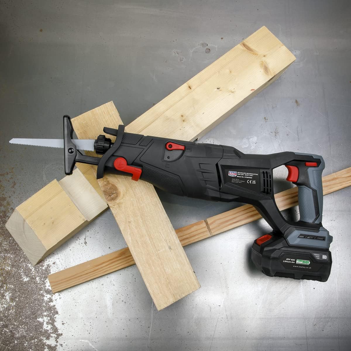 Sealey CP20VRS Reciprocating Saw 20V - Body Only