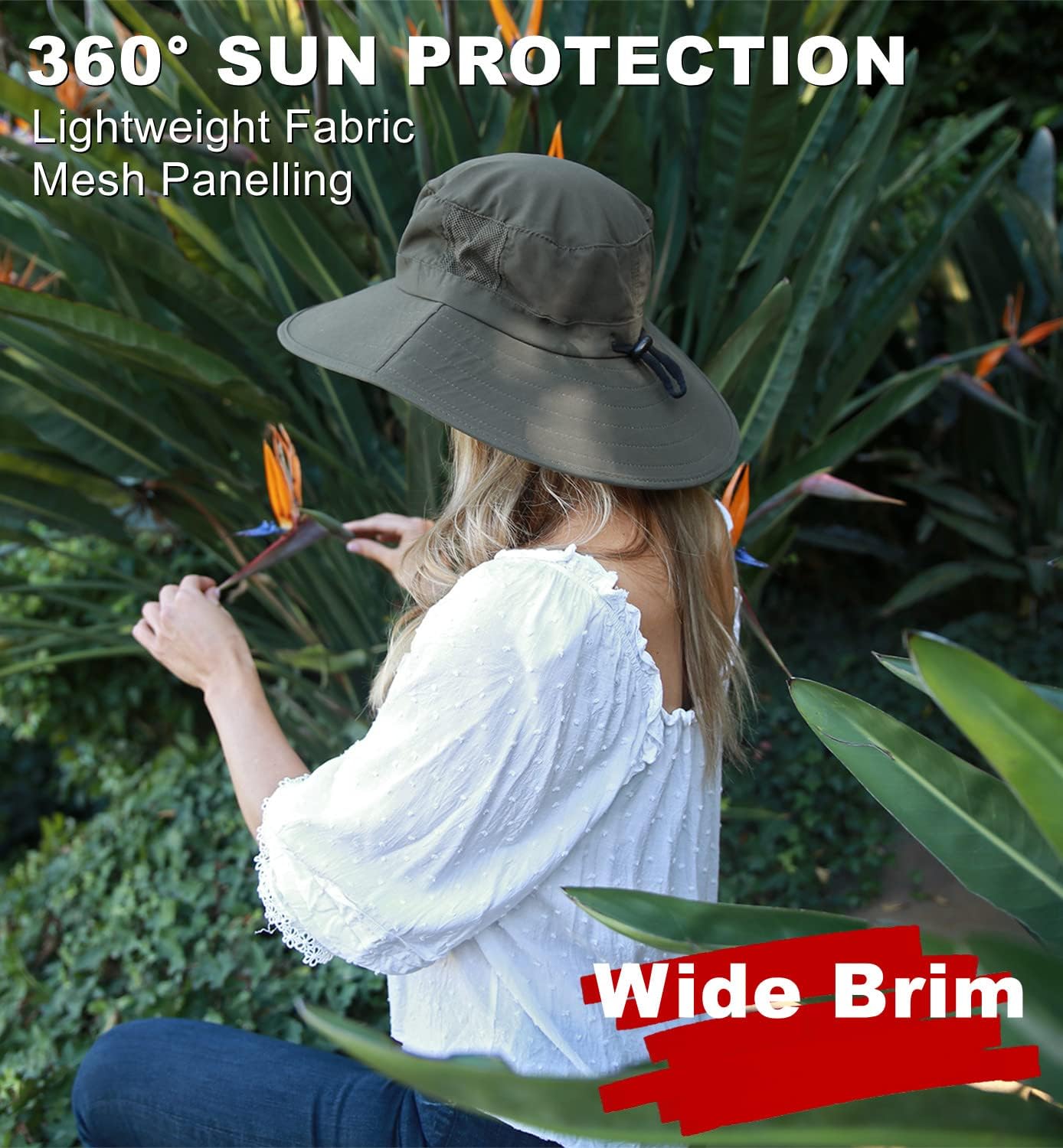 Buy Solaris Wide Brim Sun Hat UPF 50+ 
