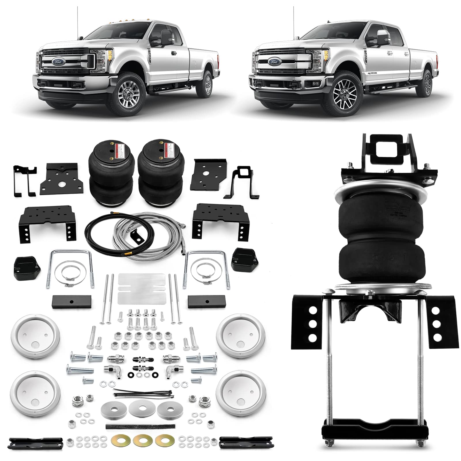 VIGOR Air Spring Bags Suspension Kit Compatible with 20112016 Ford
