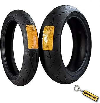 Amazon.com: Continental Conti Sport Attack 2 120/70ZR17 Front
