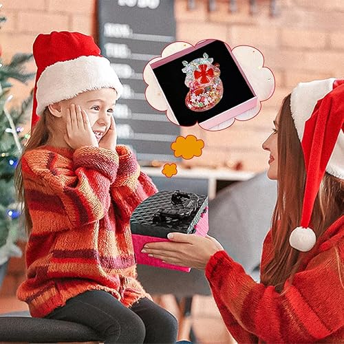 Miniatura 7 de Voyyphixa 6 moldes de resina de Navidad 3D, moldes de resina de Navidad con película de sellado, copos de nieve, muñeco de nieve, arena movediza,