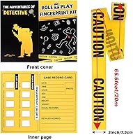 Vista 5 de Kit de espía para niños, juego de accesorios de disfraz de detective, juego de rol, disfraz de ciencia educativa, regalo