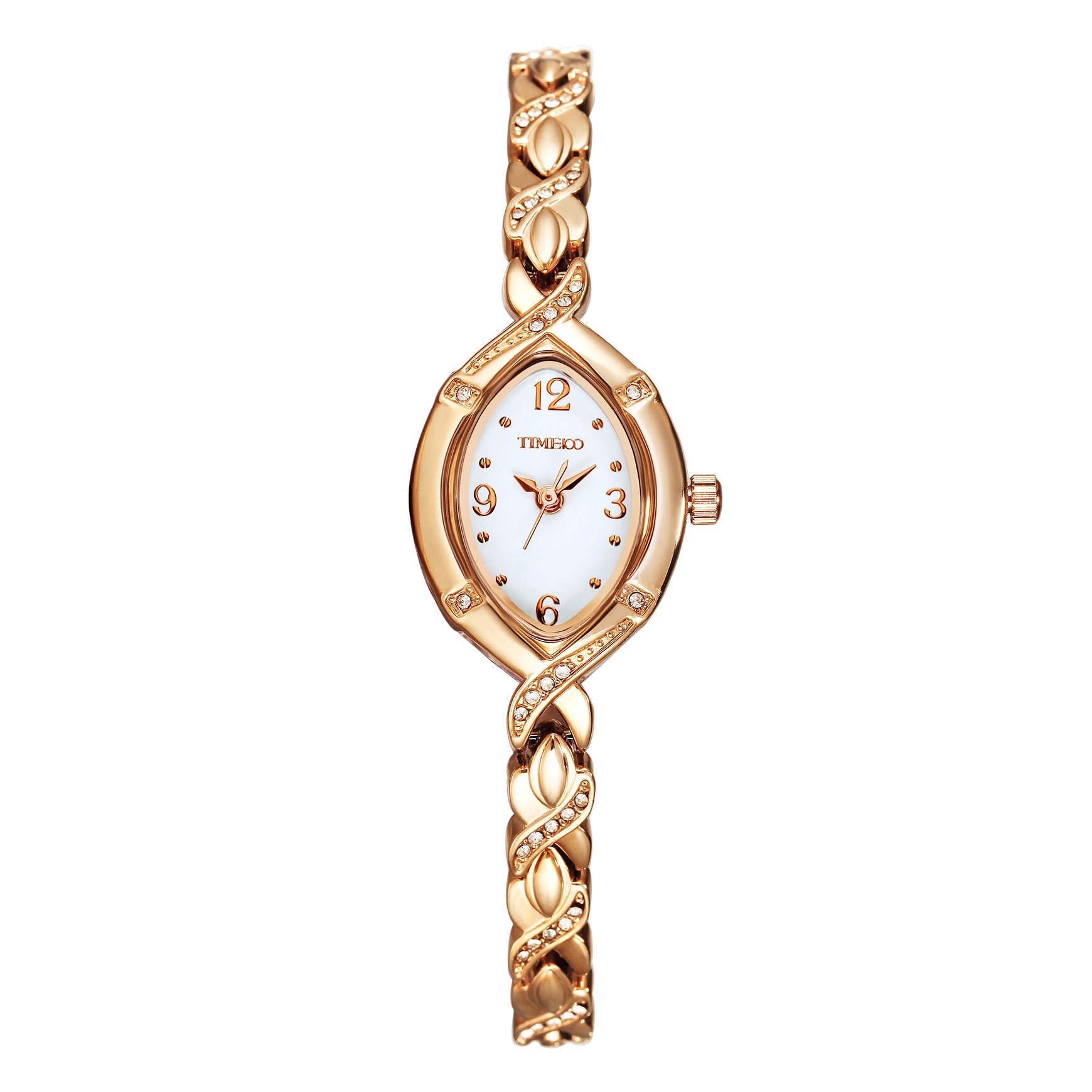 TIME100 Montres Femmes Bracelet Montres à Quartz de Luxe étanche Montre Bracelet Créative pour Femmes Filles Dames