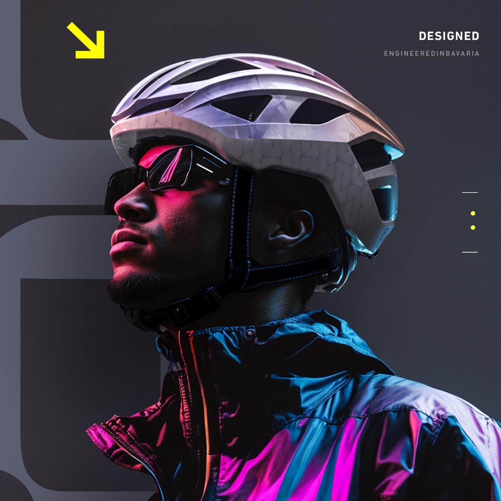 Rowerowy Ochronny Regulowany Oddychający Przewiewny