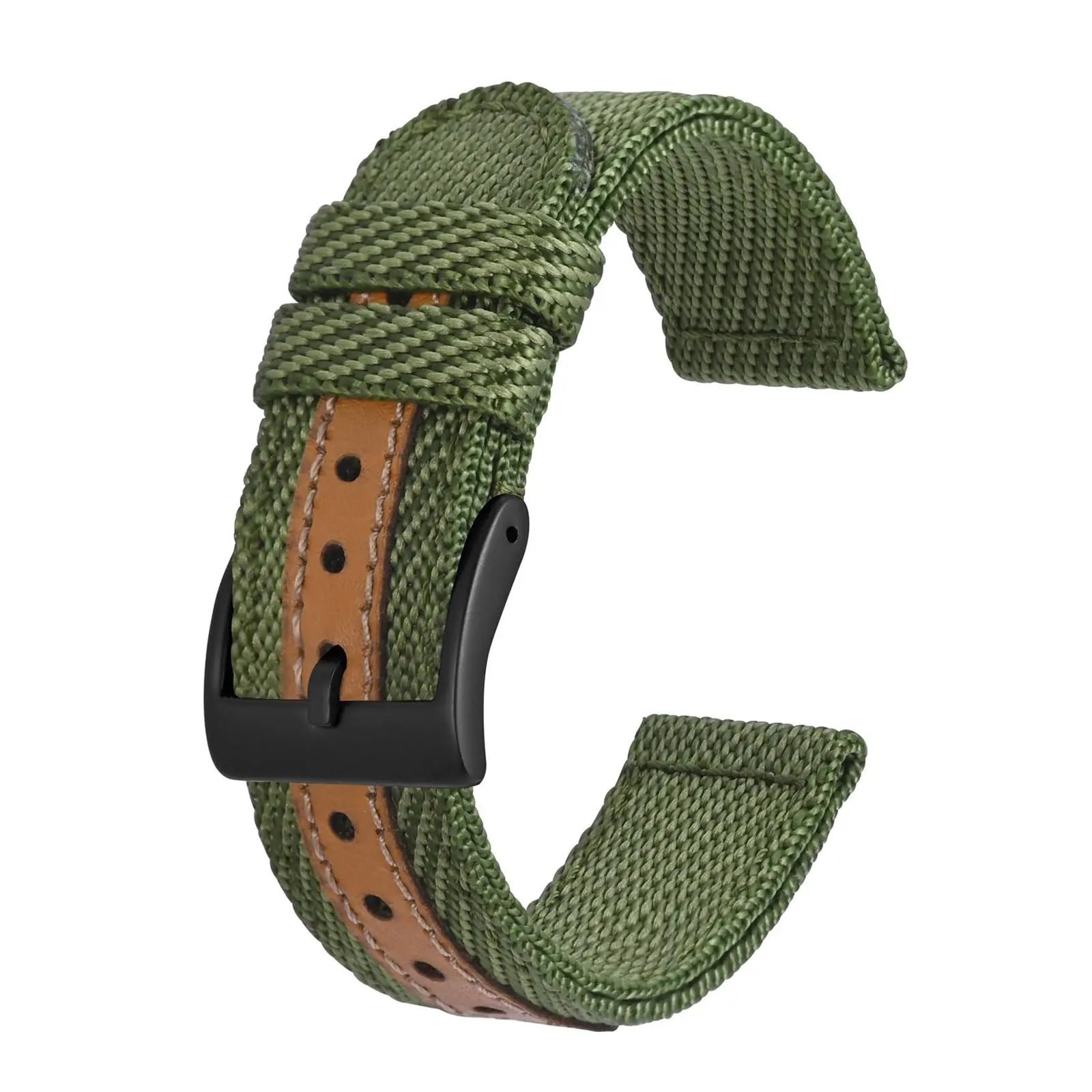 MENGKE Bracelet De Montre En Nylon Tissé, Léger, De Qualité Supérieure, Souple Et Étanche, 18mm, 20mm, 22mm, Remplacement