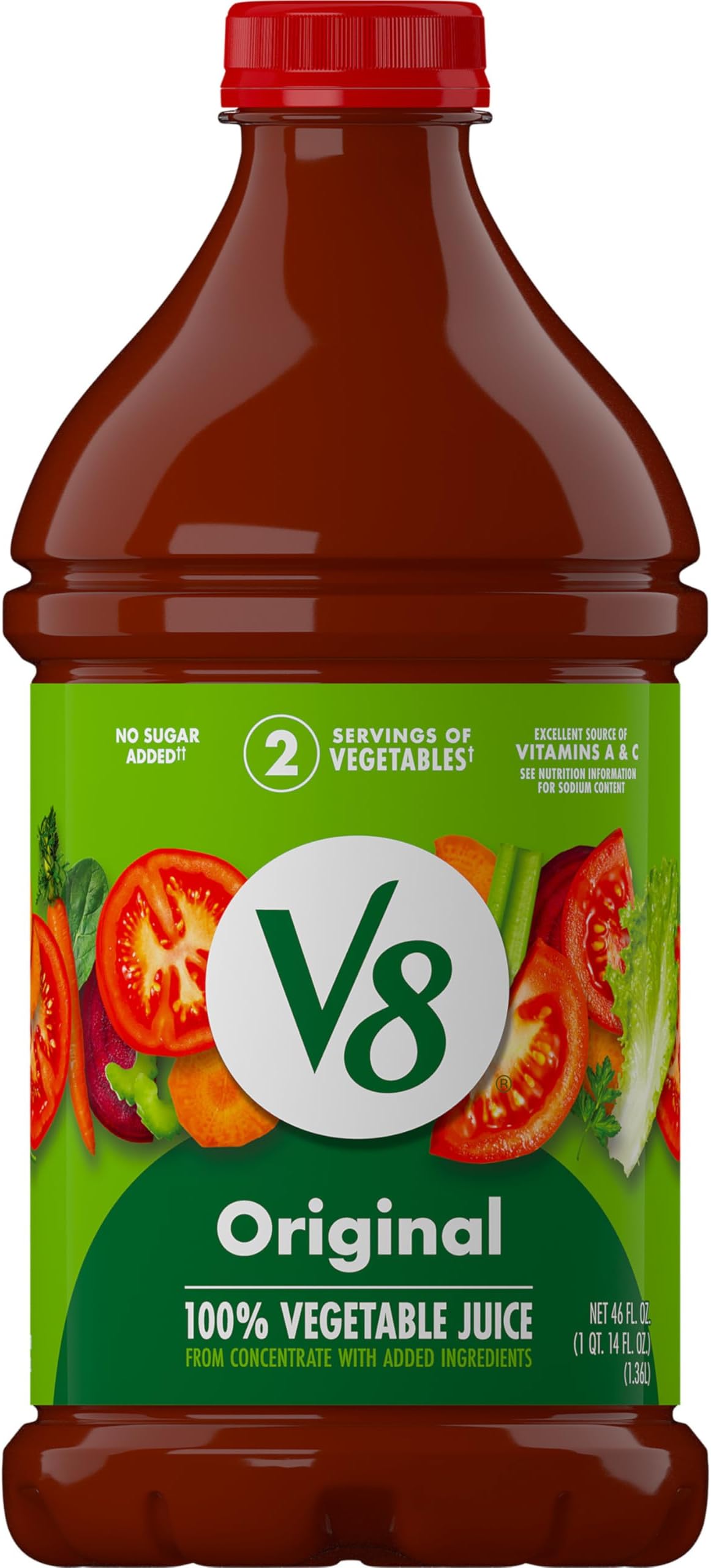 Original 100% Vegetable Juice, 46 fl oz Bottle