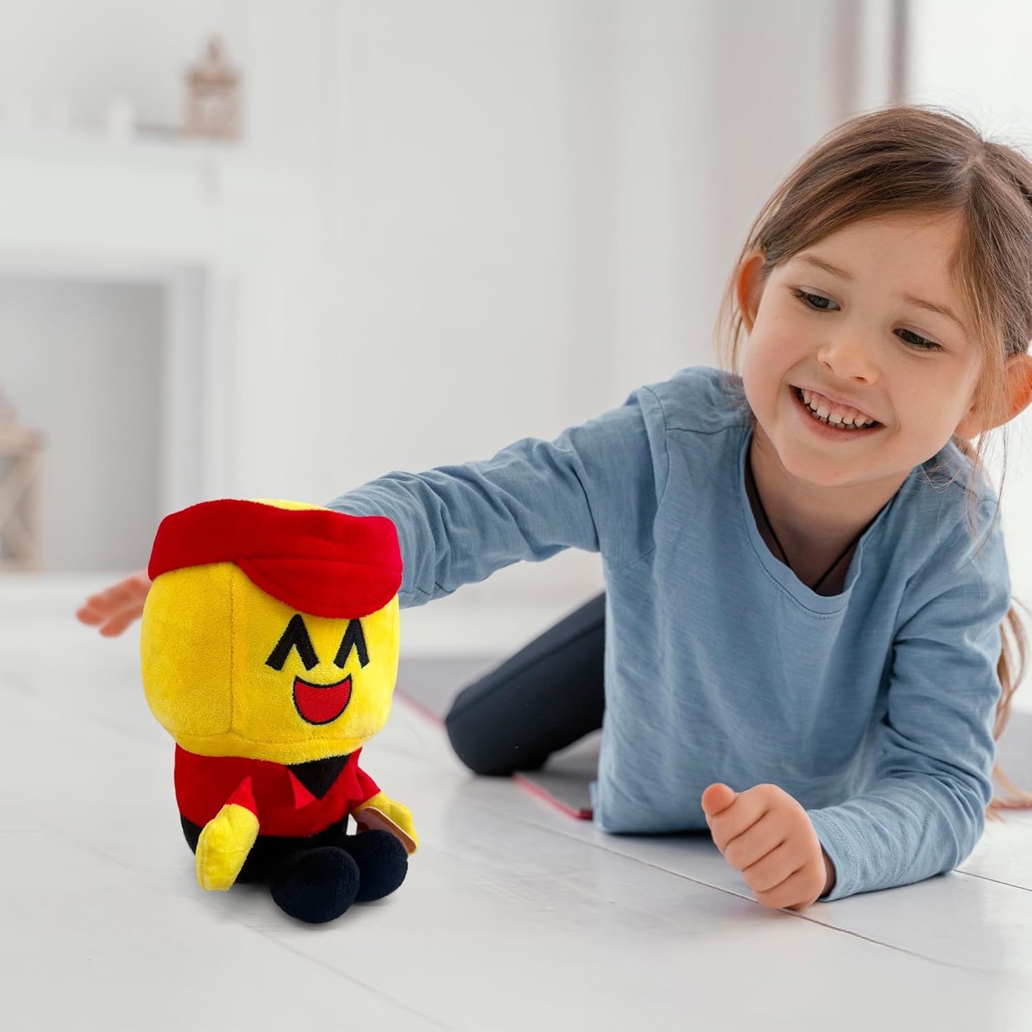 Forsaken Chance Pizza Plush Toy – Soft Pizza Boy Character Plush Stuffed Animal, Cute Forsaken Game Collectible Plushie Gift for Kids and Gamers