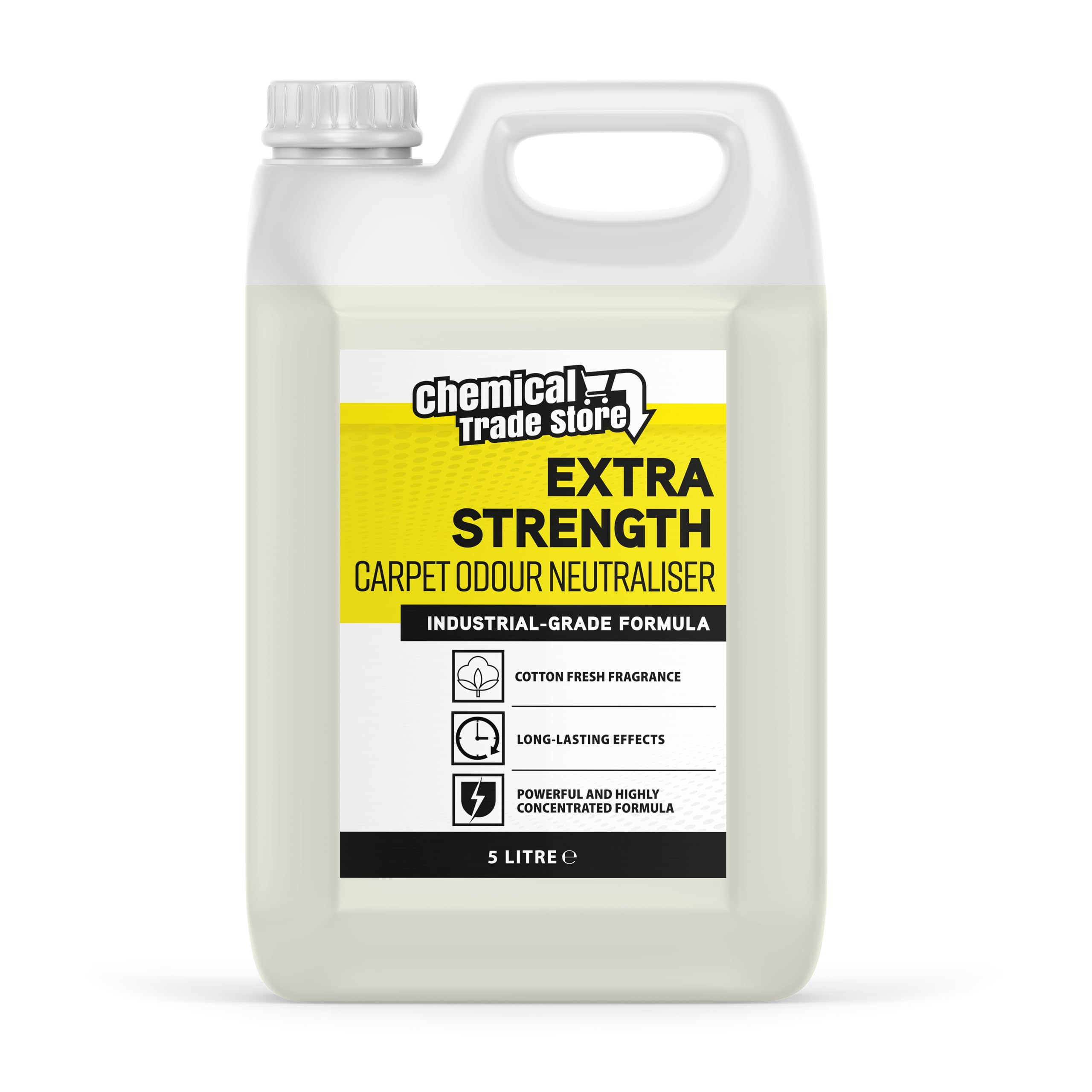 Chemical Trade Store - Carpet Odour Neutraliser | Cleans and Removes Dog, Cat, & Human Smells - Enzyme Based - 5 Litre